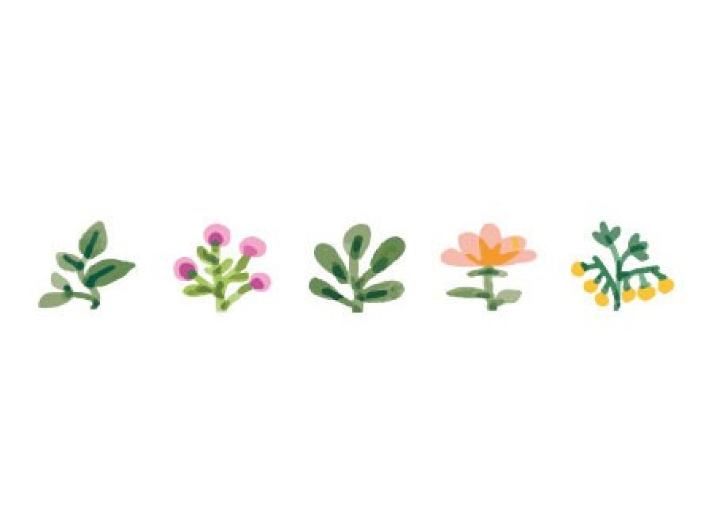 Mini Roller Deco Fleurs