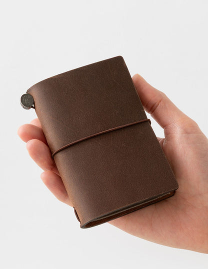 Traveler's Notebook Card Size 20th Anniversary Set - Brown
