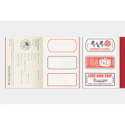 Traveler's Company Notebook Passeport Love and Trip - Edition Limitée