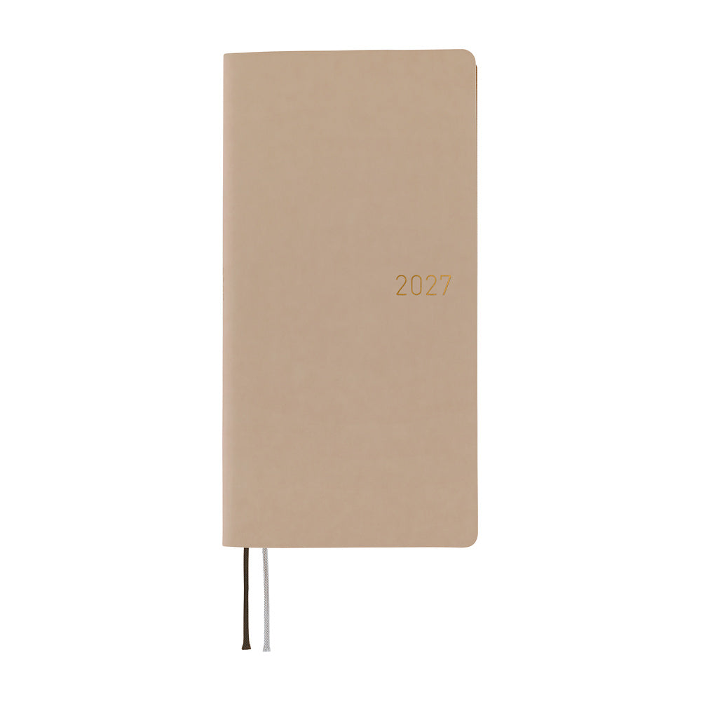 Agenda Hobonichi Techo Weeks – Smooth Café au Lait 2027