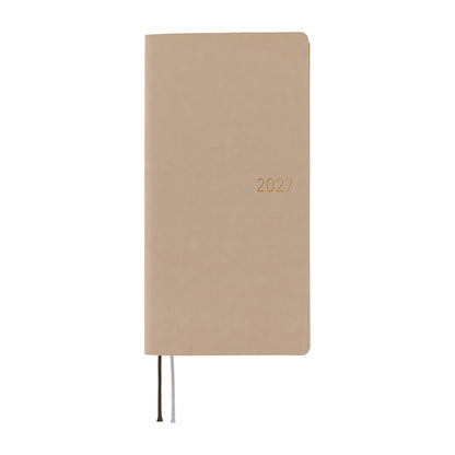Agenda Hobonichi Techo Weeks – Smooth Café au Lait 2027