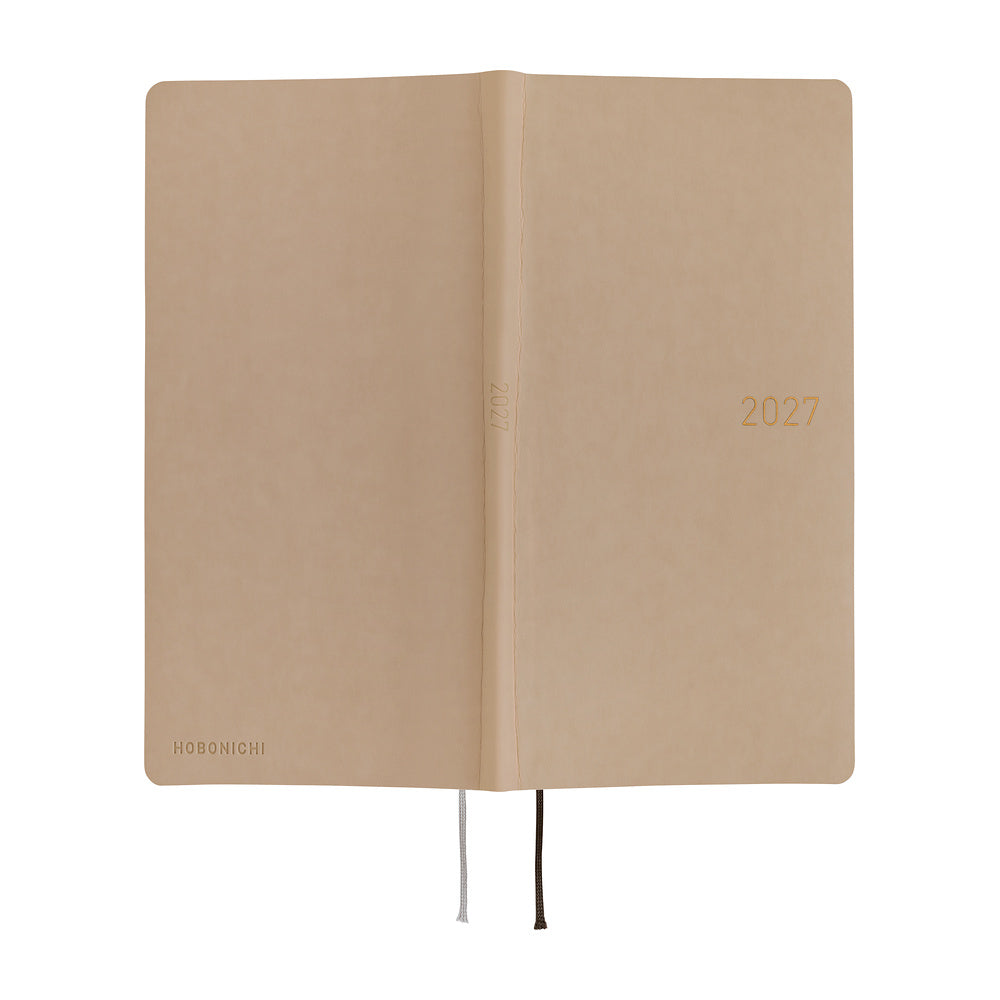 Agenda Hobonichi Techo Weeks – Smooth Café au Lait 2027